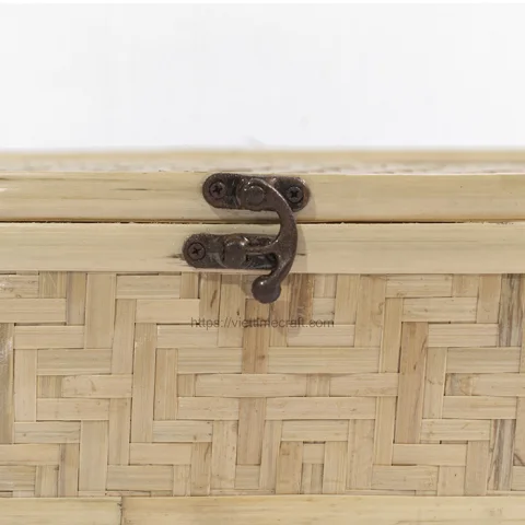 Woven Bamboo Box Container