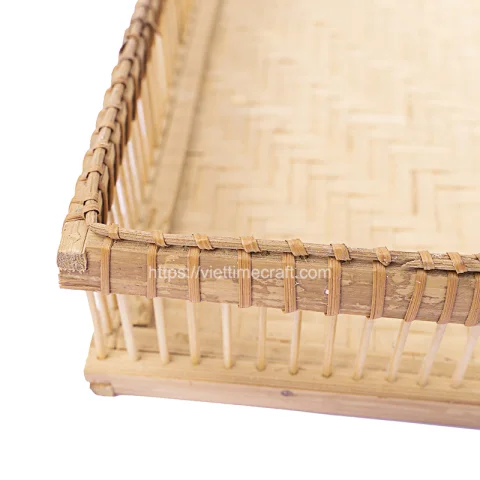 Bamboo Food Tray Breakfast Trays For Living Space – TD00366