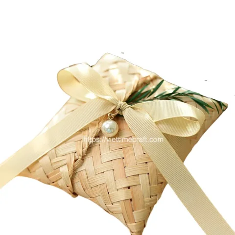 Wedding Square Bamboo Gift Box Wholesale