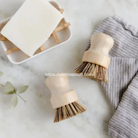Bamboo Dish Brushes / Pot Brush