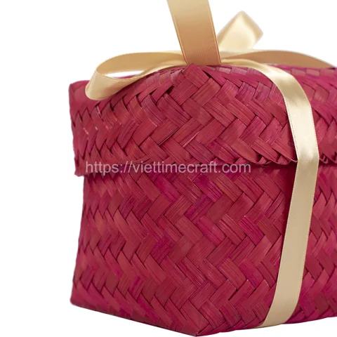 Red Bamboo Gift Box Wholesale