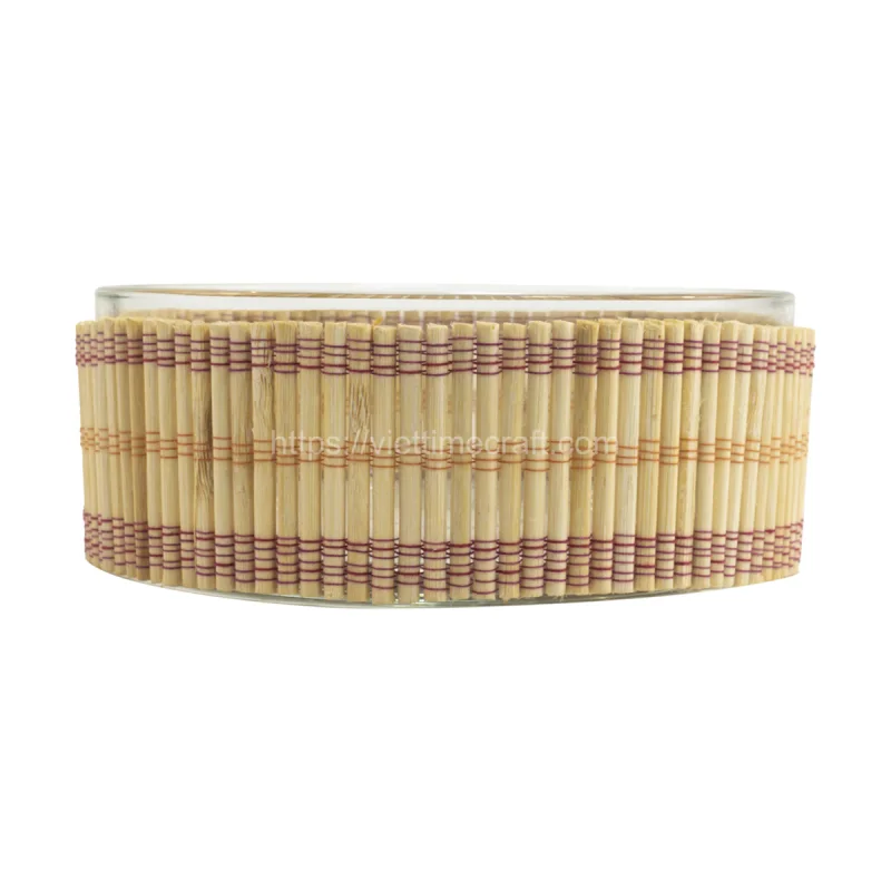 Natural Weaving Bamboo Glass Holder Wholesale