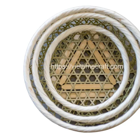 Set of 3 Bamboo Basket Wholesale