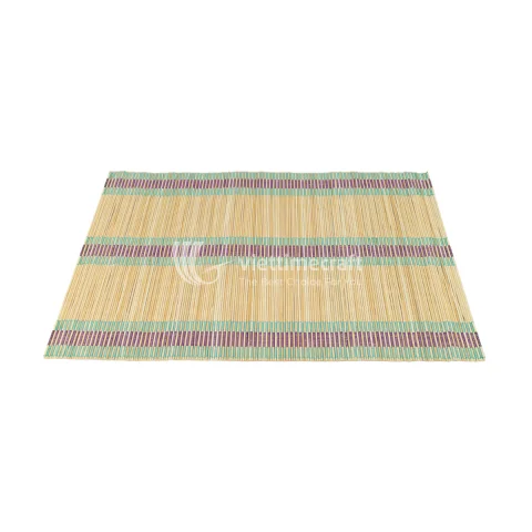 Set of Handmade Bamboo Table Placemats, Traditional Woven Mats from Viettimecraft