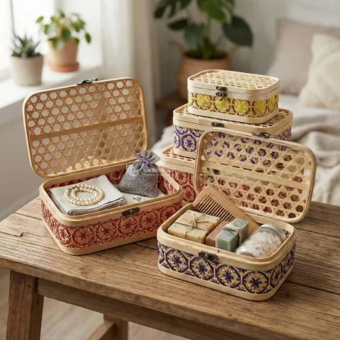 Bamboo Gift Hamper Box Vietnam Manufacturer