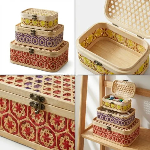 Bamboo Gift Hamper Box Vietnam Manufacturer