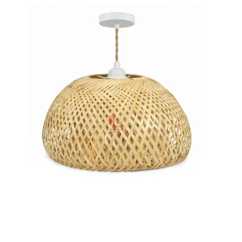 Rattan Export Chụp Đèn Tre Tròn Nhiều Tầng Đan Thủ Công Cho Nội Thất Tự Nhiên - REX-TD00452