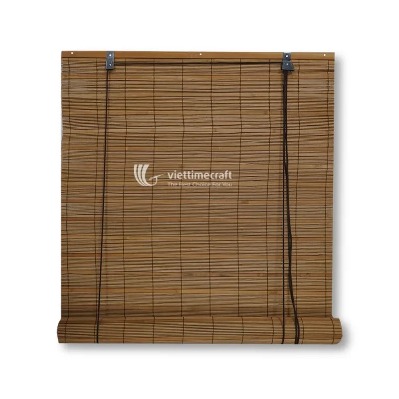 Roll-Up Bamboo Window Blinds Curtain for Indoor and Outdoor Patio Balcony
