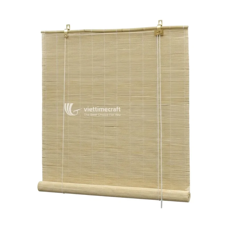 Natural Bamboo Window Blinds for Light Filtering and Everyday Privacy