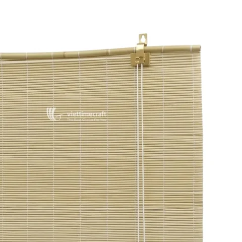 Natural Bamboo Window Blinds for Light Filtering and Everyday Privacy