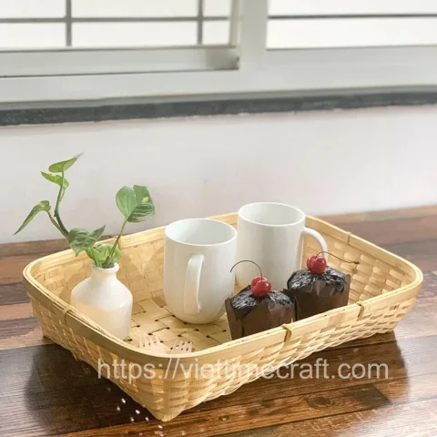 Rectangle Bamboo Tray Vietnam Wholesale