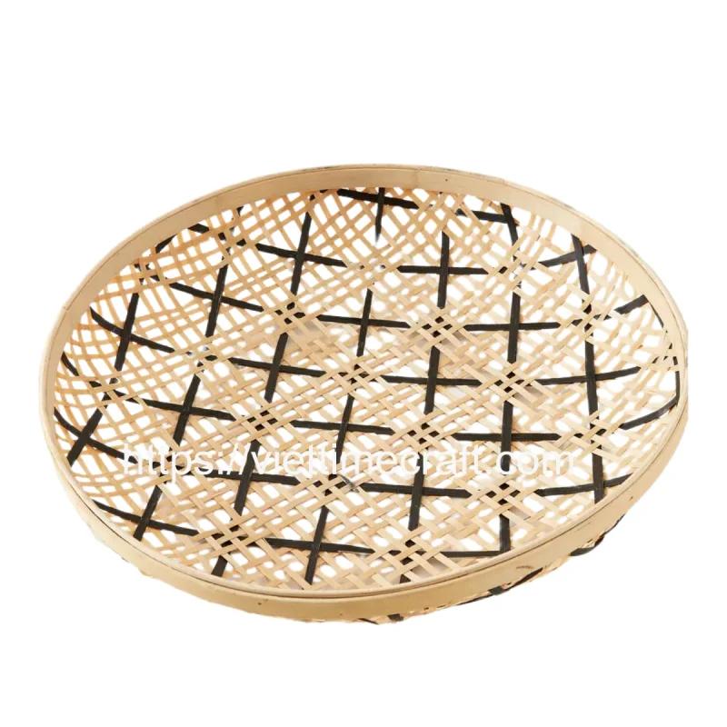 Natural Bamboo Tray Vietnam Wholesale – TD0417