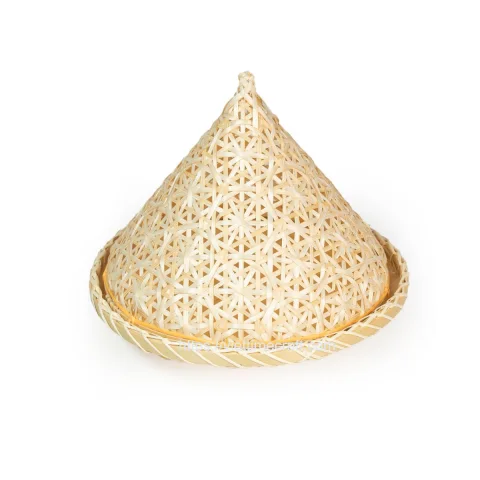 Natural Handwoven Bamboo Food Cover Net Super Cheap