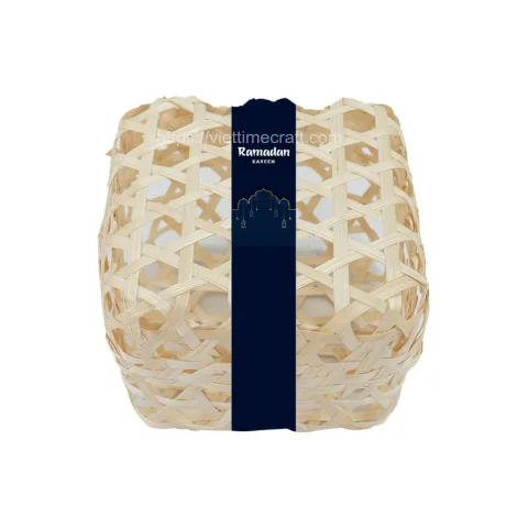 Cheap Ramadan Gift Box Made From Weaving Bamboo