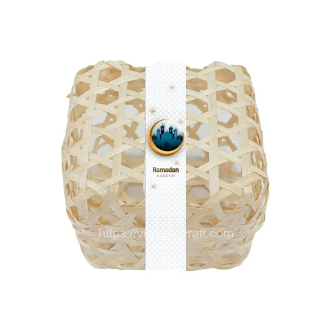 Cheap Ramadan Gift Box Made From Weaving Bamboo