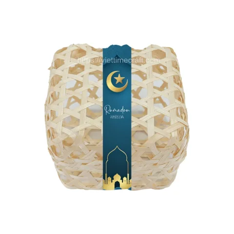 Cheap Ramadan Gift Box Made From Weaving Bamboo
