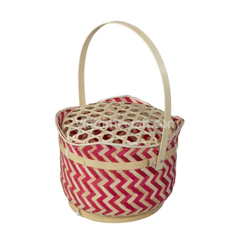 Weaving Bamboo Ramadan Gift Basket, Food Basket