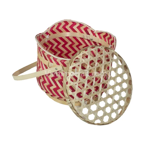 Weaving Bamboo Ramadan Gift Basket, Food Basket