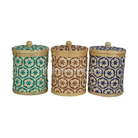 Ramadan Gift Box Made From Weaving Bamboo
