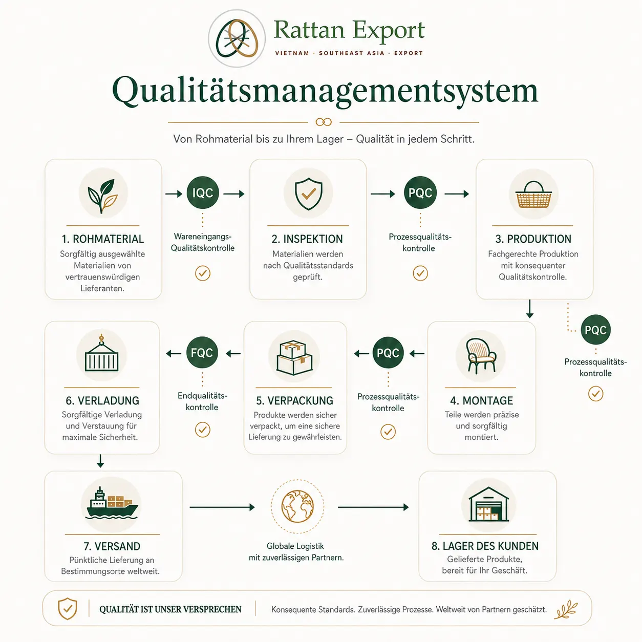 Rattan Export Quality Management System