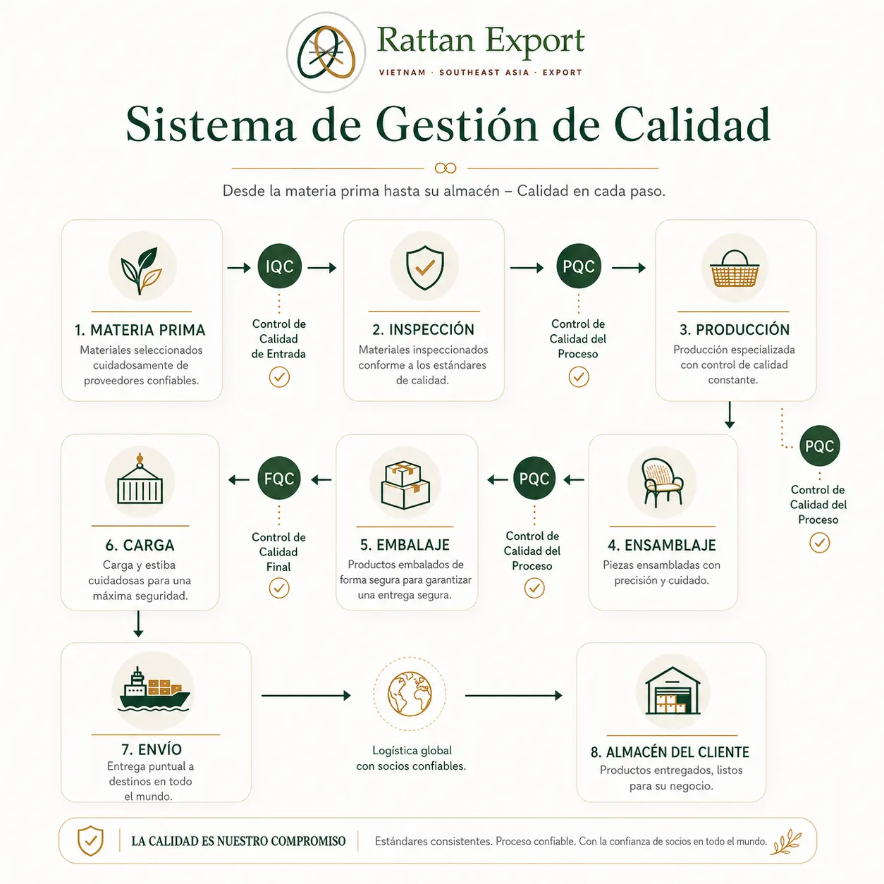 Rattan Export Quality Management System