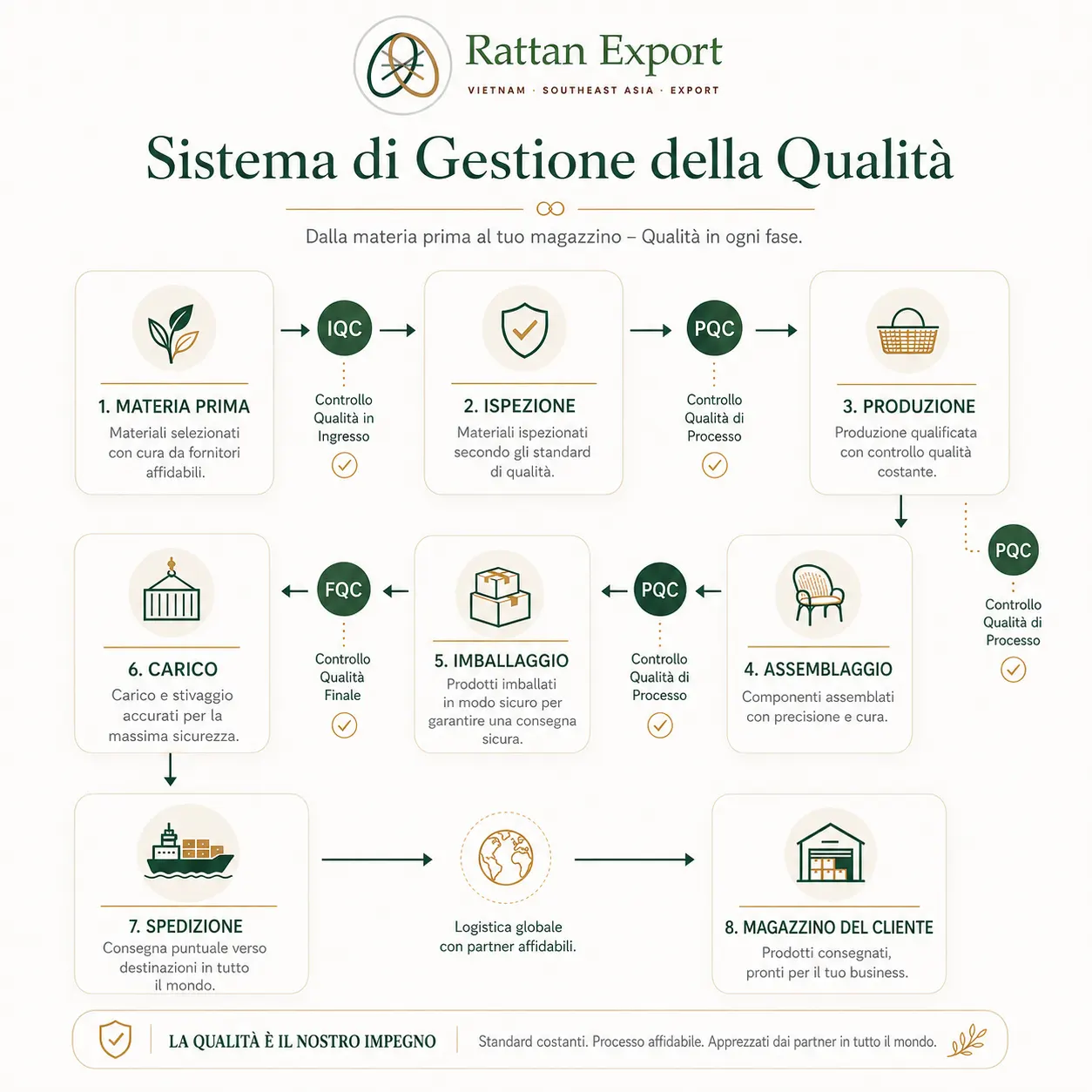 Rattan Export Quality Management System